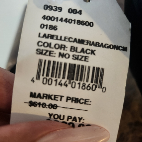 Jimmy Choo Black/Gold Larelle Camera Bag NWT - Picture 13 of 16